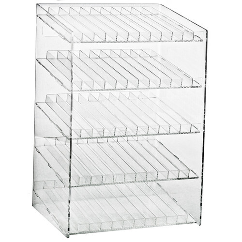 Azar Displays Five-Tier 60 Compartment Display, 12-Comp per Tier....