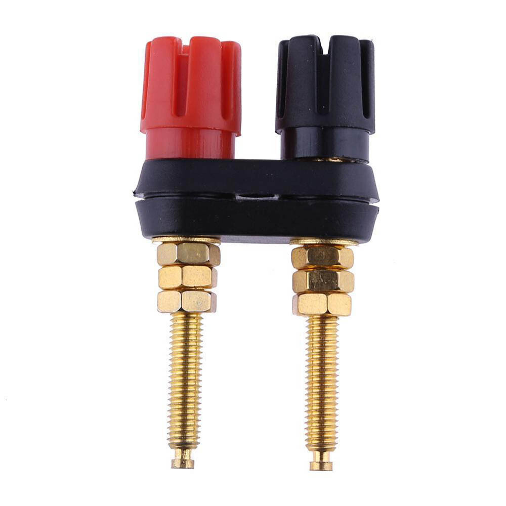 2Pcs Extended Speaker Banana Plug Binding Post Terminal Connector Banana Socket