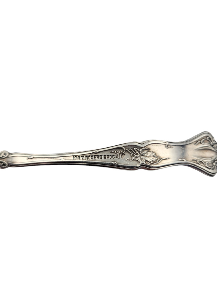 Demitasse Spoon Vintage Grape Pattern 1847 Rogers Silverplate Flatware 4 1/2"