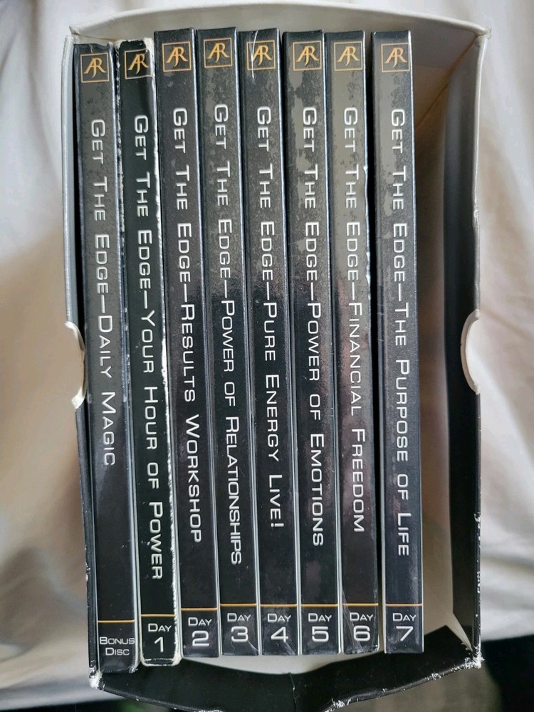 Anthony 'Tony' Robbins *GET THE EDGE* + *PERSONAL POWER* Box Set