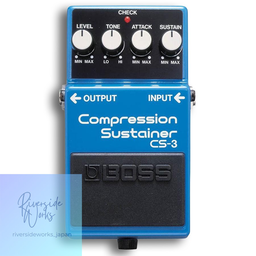 BOSS CS-3 Compression Sustainer Effect Pedal Limited Patch Cable Offer