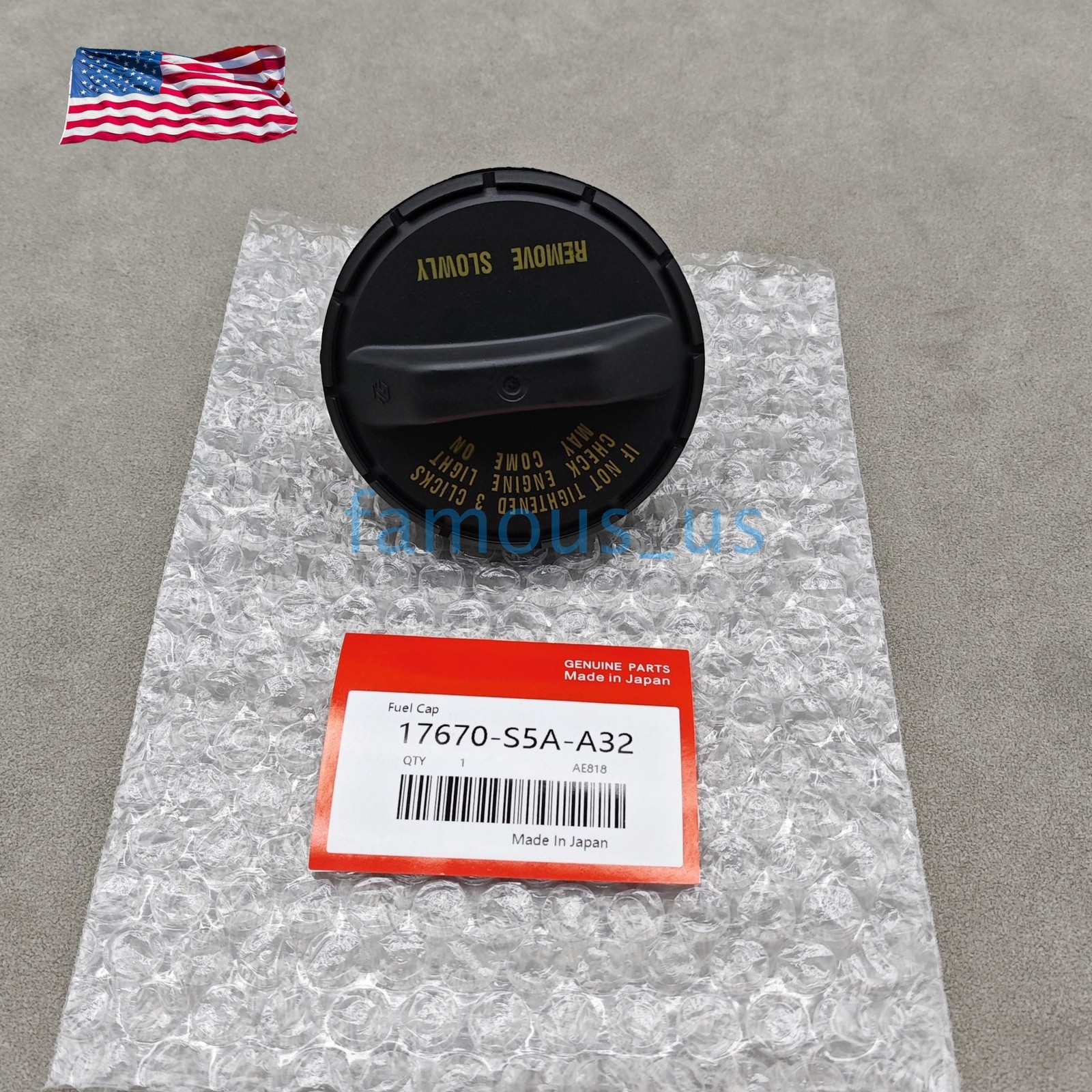 OEM!! Gas Fuel Filler Cap For 2001-05 Honda CIVIC S2000 Element 17670-S5A-A32