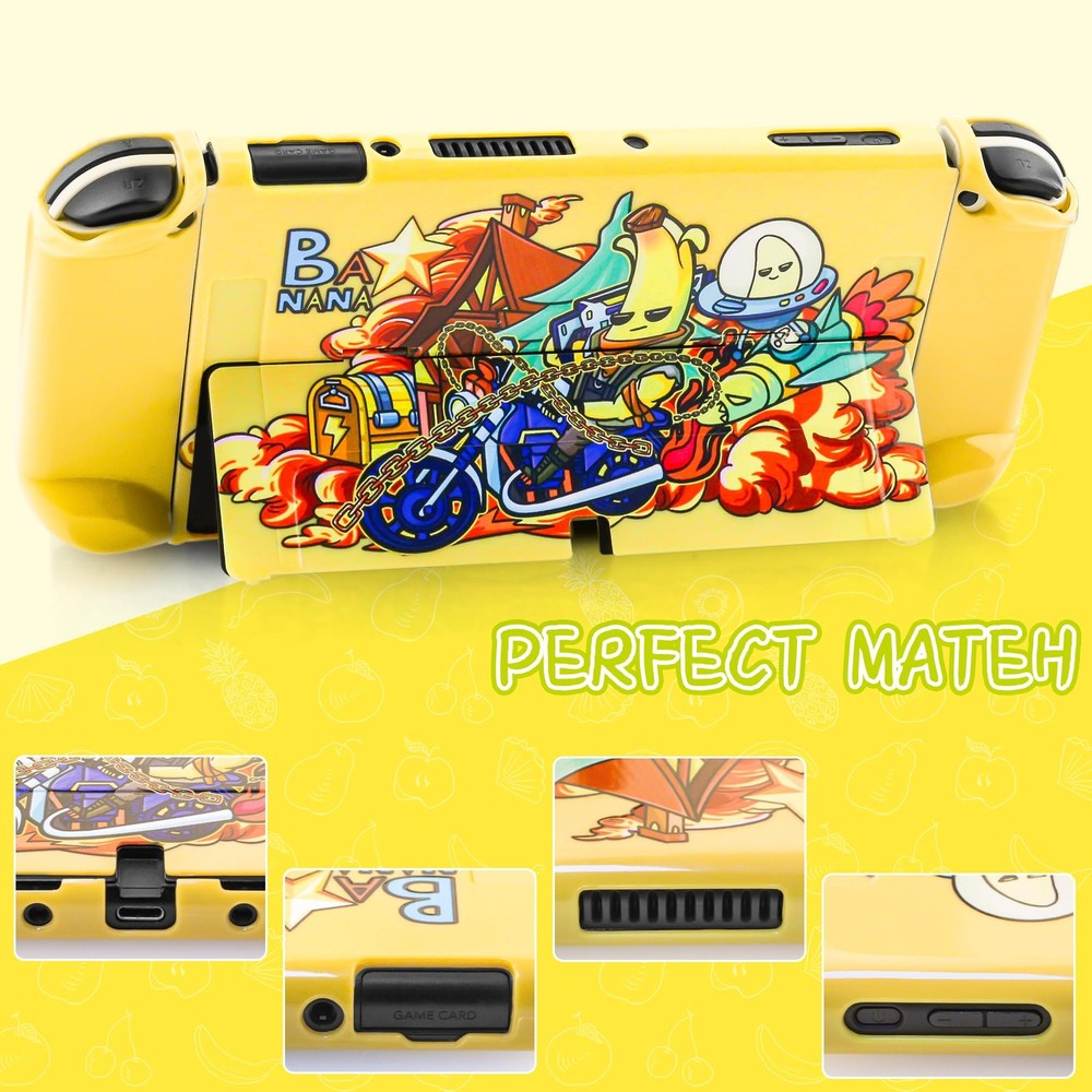 FUNDIARY Yellow Carrying Case Compatible with Banana PC