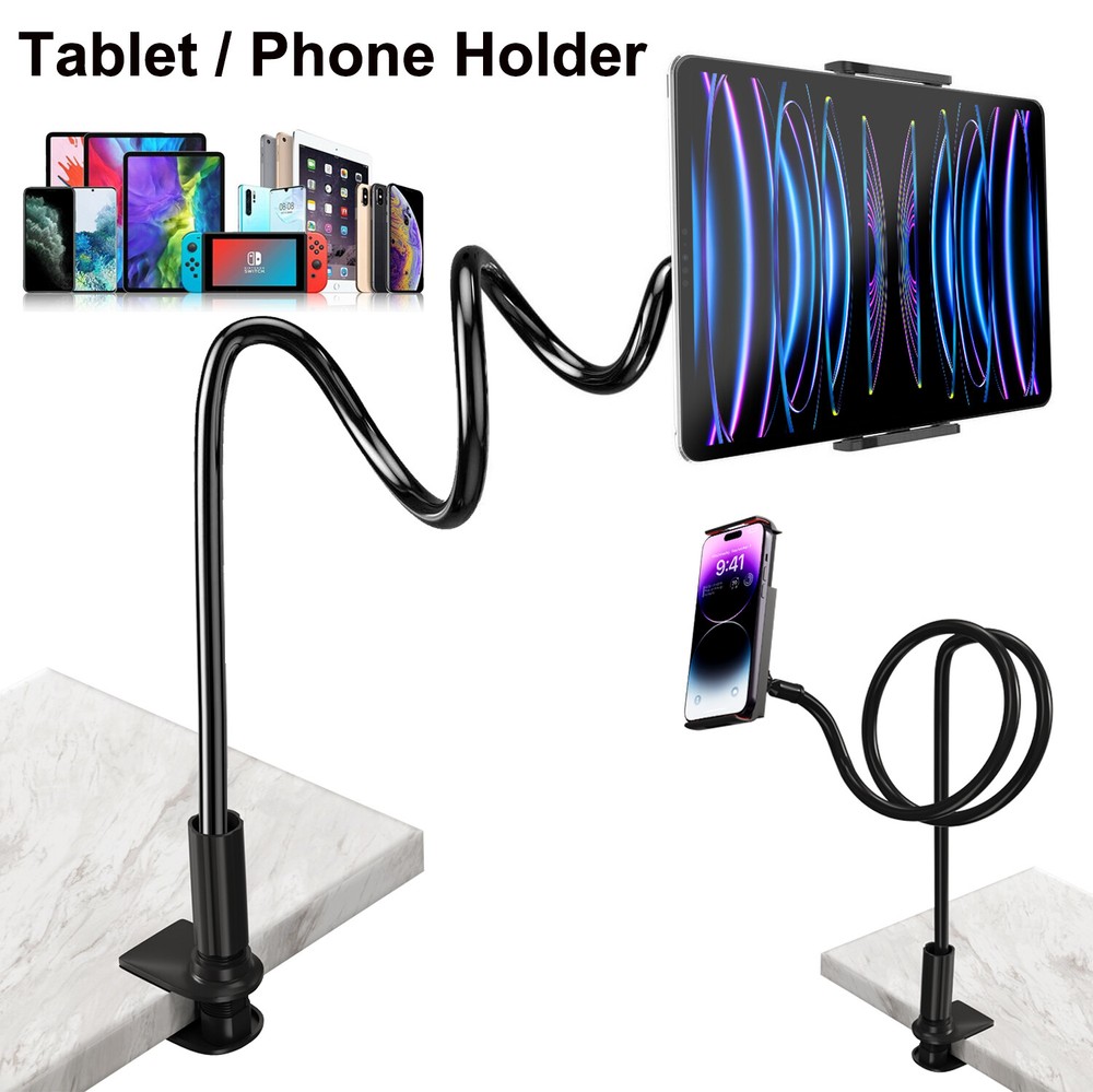 Multi-Device Floor Phone Stand – Compatible With iPad, iPhone & Samsung Tablets