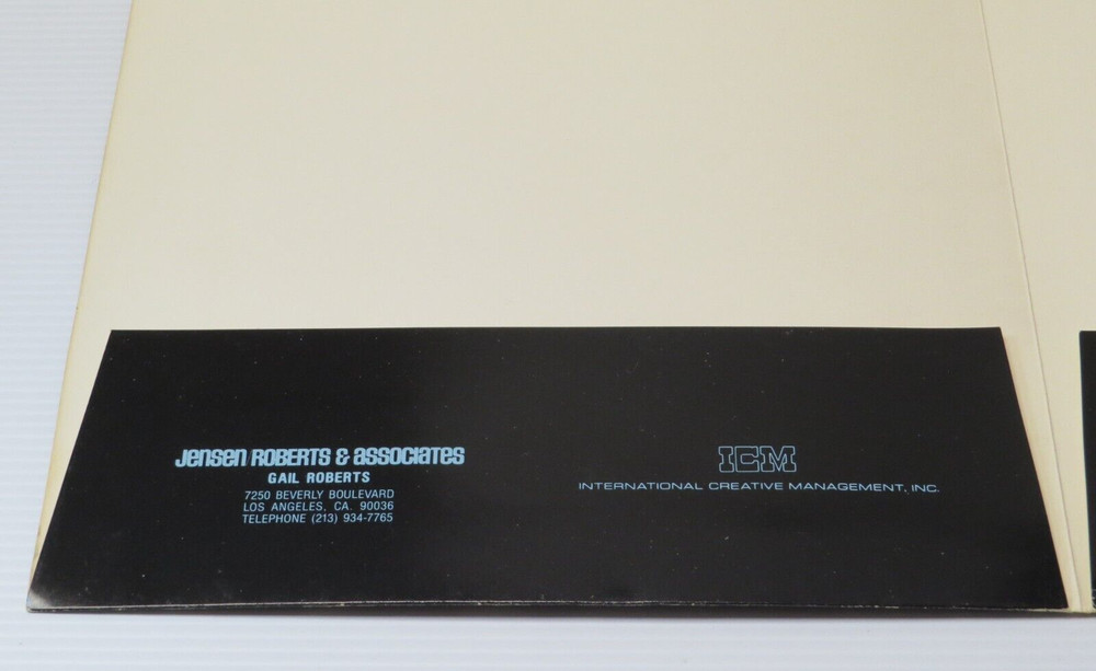 KISS VINTAGE CREATURES OF THE NIGHT 1982 PROMOTIONAL PRESS KIT FOLDER ONLY