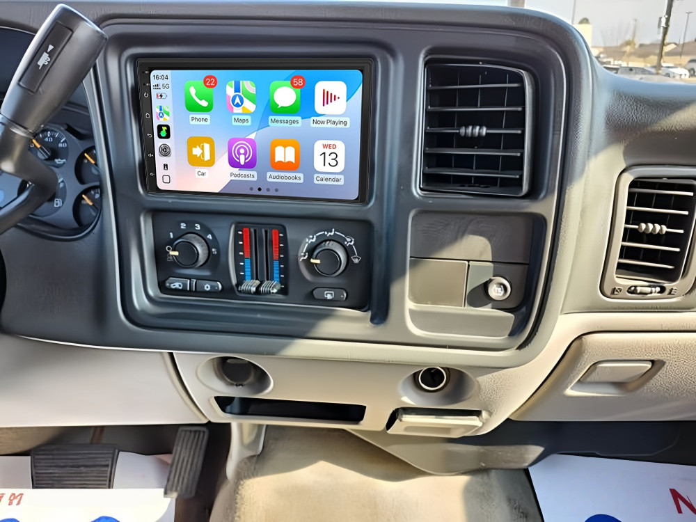 For 2003-2006 Chevy Silverado 1500 2500 Apple Carplay Car Radio Android 15 Navi