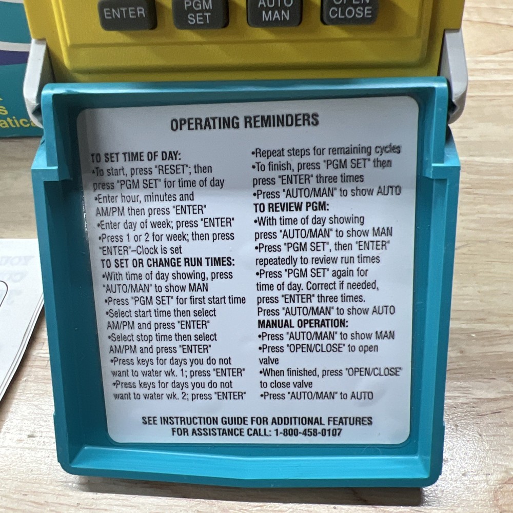 Gilmour Electric Water Timer Model 9600