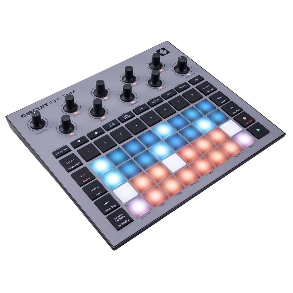 Novation Circuit Rhythm Beatmaking Sampler Groovebox Drum Machine Sequencer