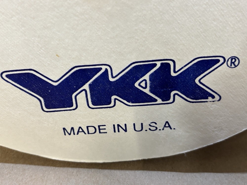 YKK Cosmolon Hook & Loop 50 Yards 1" Width Nylon 1 Spool Hook 1 Spool Loop USA