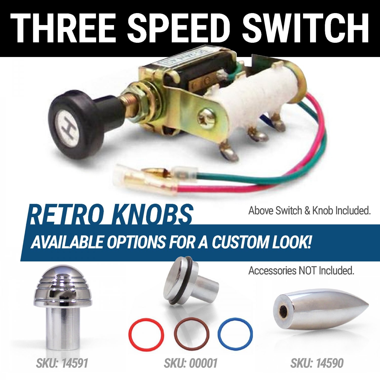 Zirgo Gobi Compact Automotive Deluxe Heater Kit -Universal Fit 3 Hole Blower DIY