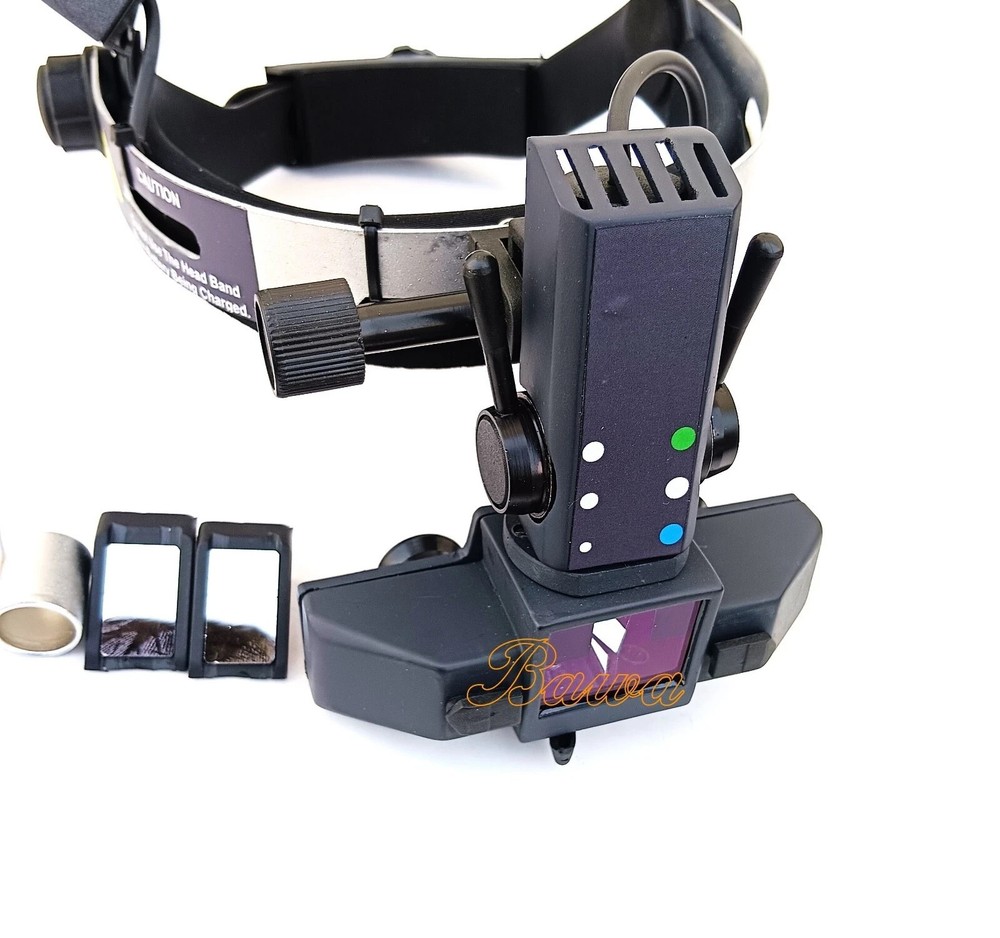 Multi Filter Indirect Ophthalmoscope Binocular Ophthalmology Tool With Case