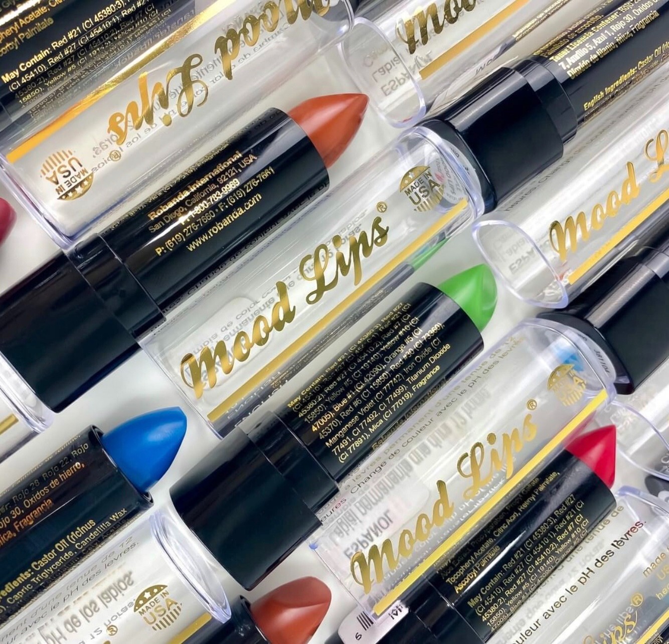 Mood Lips Color Changing Lipstick Green