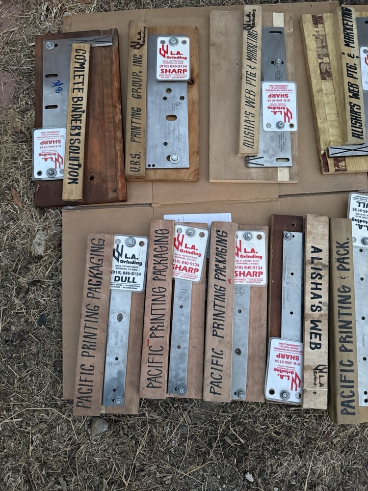 Muller Martini Stitcher Knifes