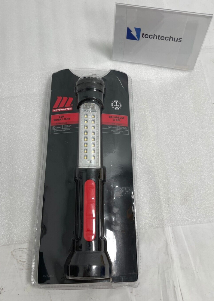 NEW - Motomaster 16 Led Rechargable Work Light
