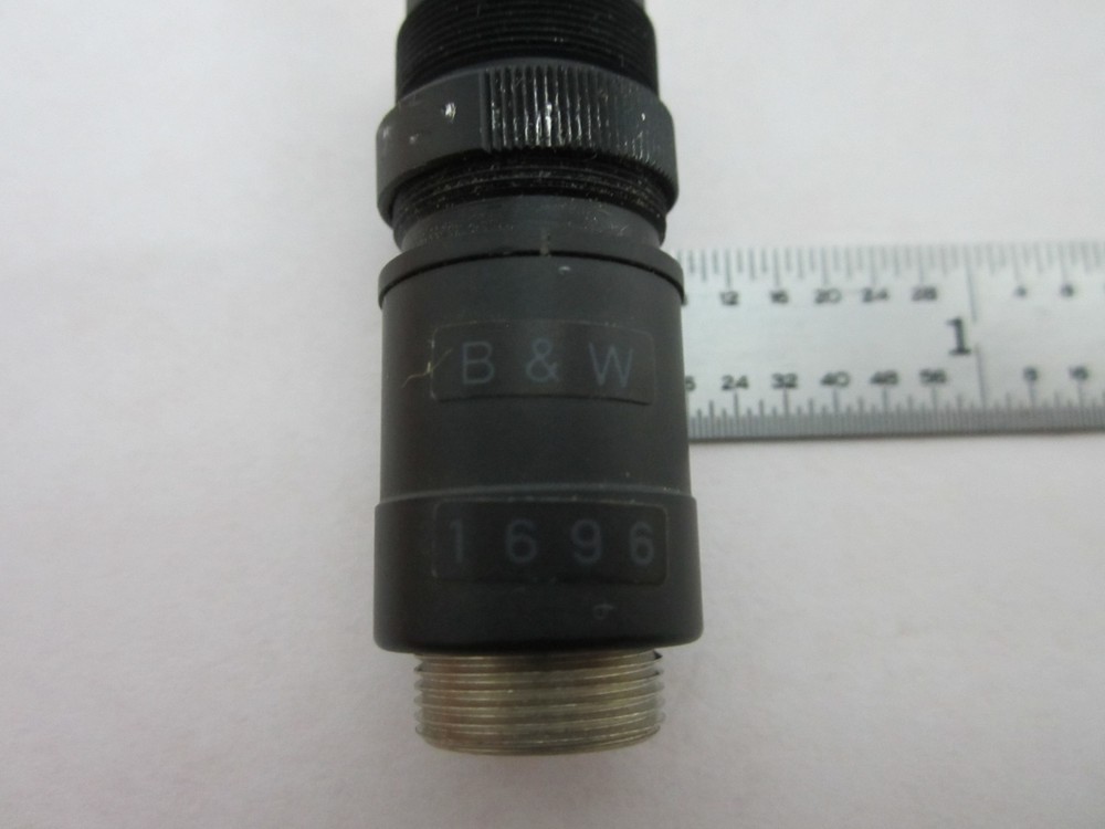 OPTICAL MICROSCOPE PANASONIC MINI VIDEO CAMERA + FILTER JAPAN OPTICS BIN#J6-08