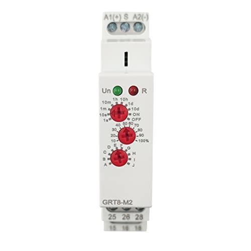 GRT8-M2 Multifunction Time Relay with 10 Function Choices 16A AC/DC12V-240V