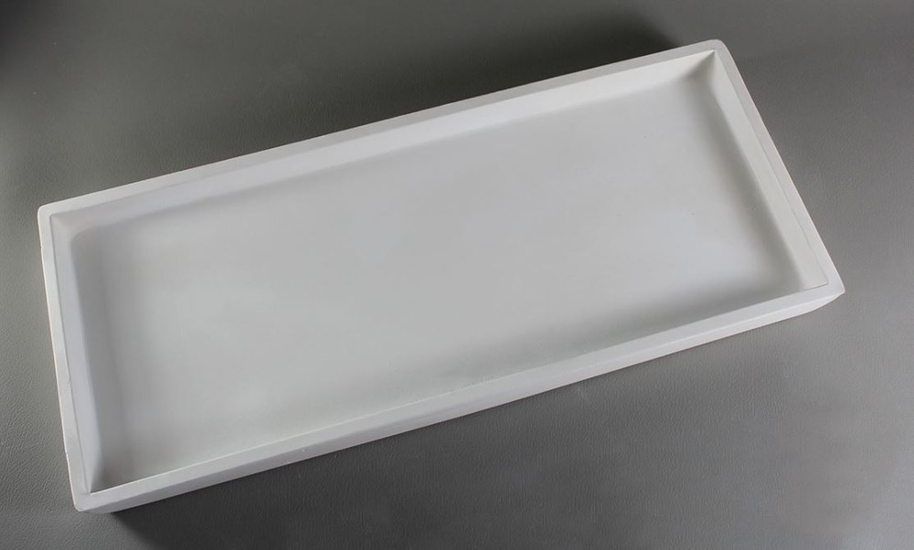 Patty Gray Rectangle Dam Glass Fusing Kiln Mold