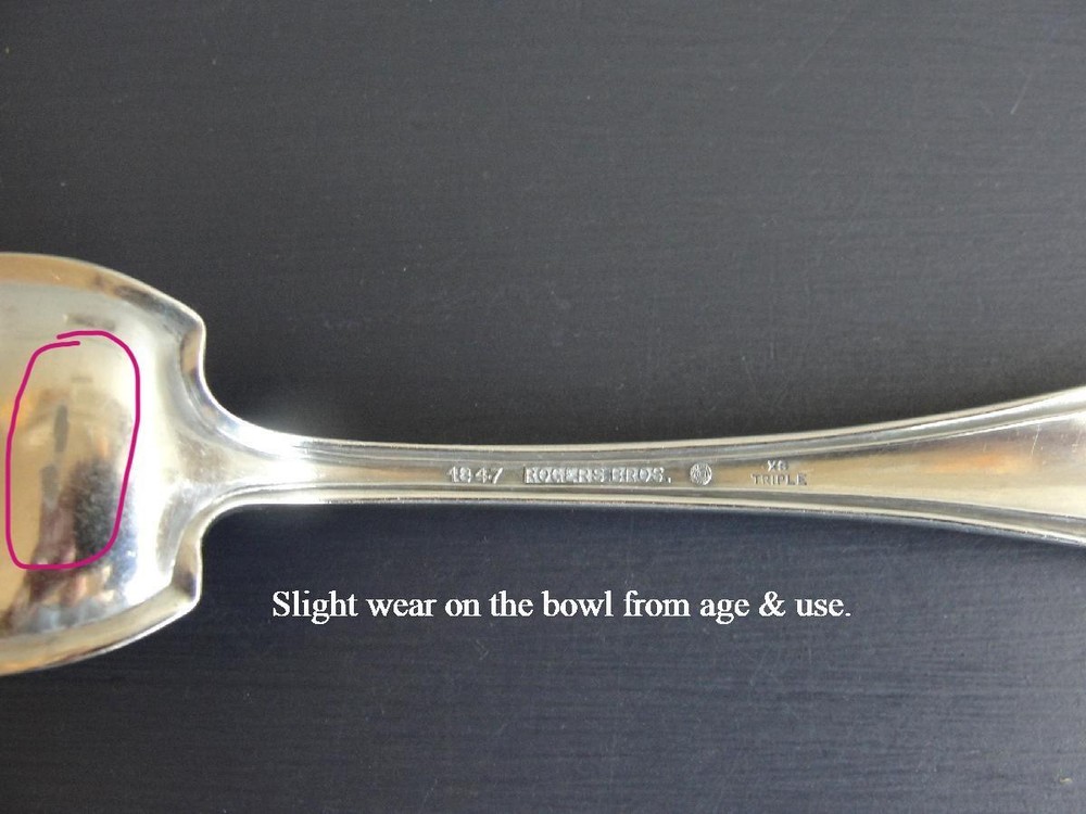 Silverplate Flatware Serving Meat Fork, Pastry, Large Serve Spoon Silver Plate