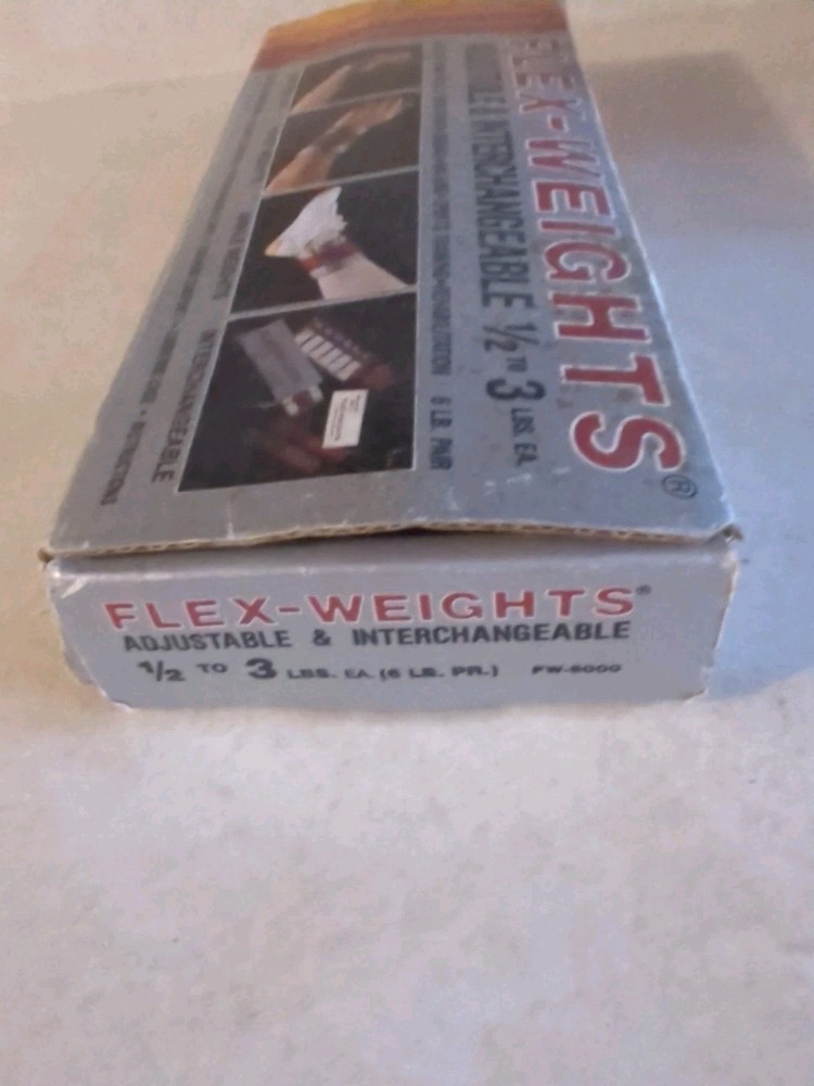 Pro-Mate Flex-weights Adjustable & Interchangeable 1/2 To 3Lbs Made in the USA