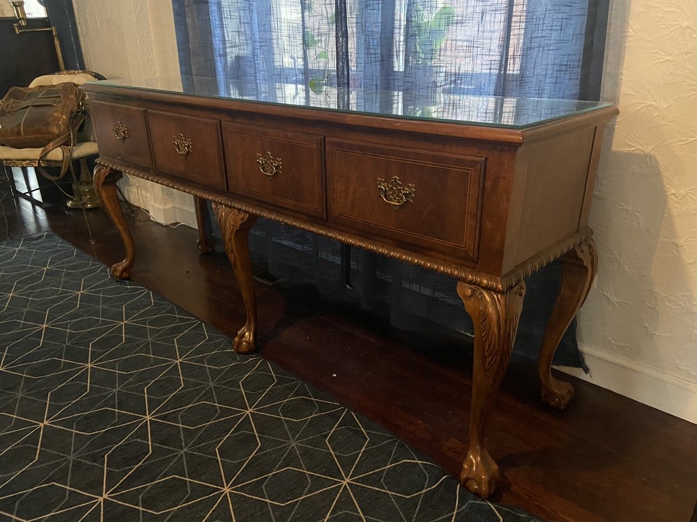 baker furniture chippendale buffet table
