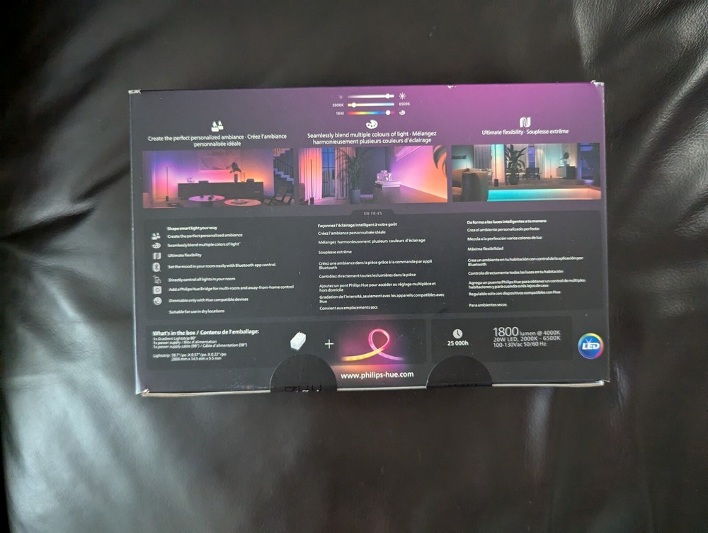 NEW UNOPENED Philips hue Shape smart light LED strip gradient lightstrip 80"