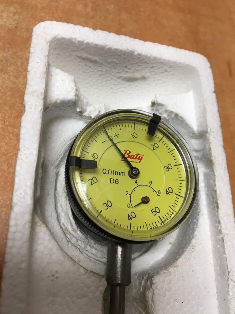 Baty dial test indicator 0.01 mm Type D6