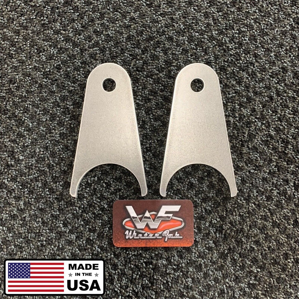 4 Link - 3.25" Axle Tabs - Pair - Brackets Custom Mounting WinterFab