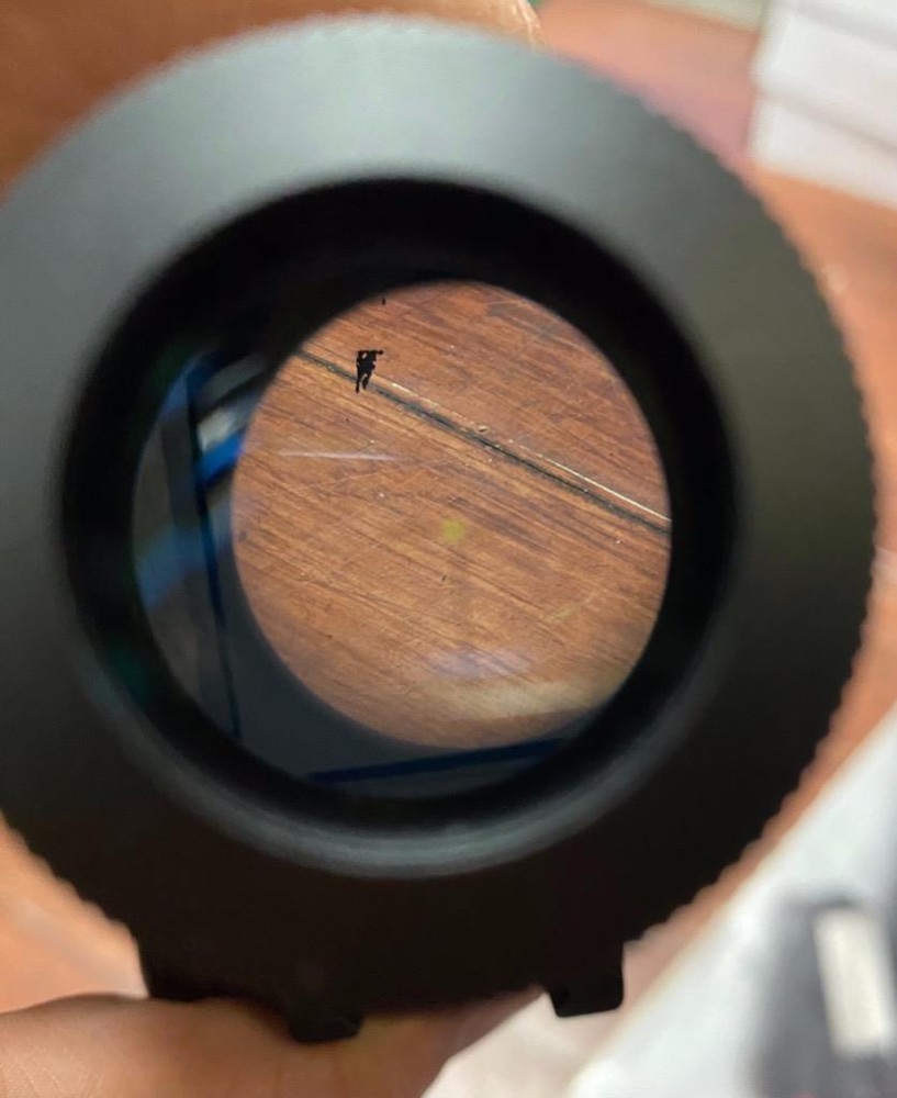 TERMINUS OPTICS 4x32 GREEN SCOPE-USED.