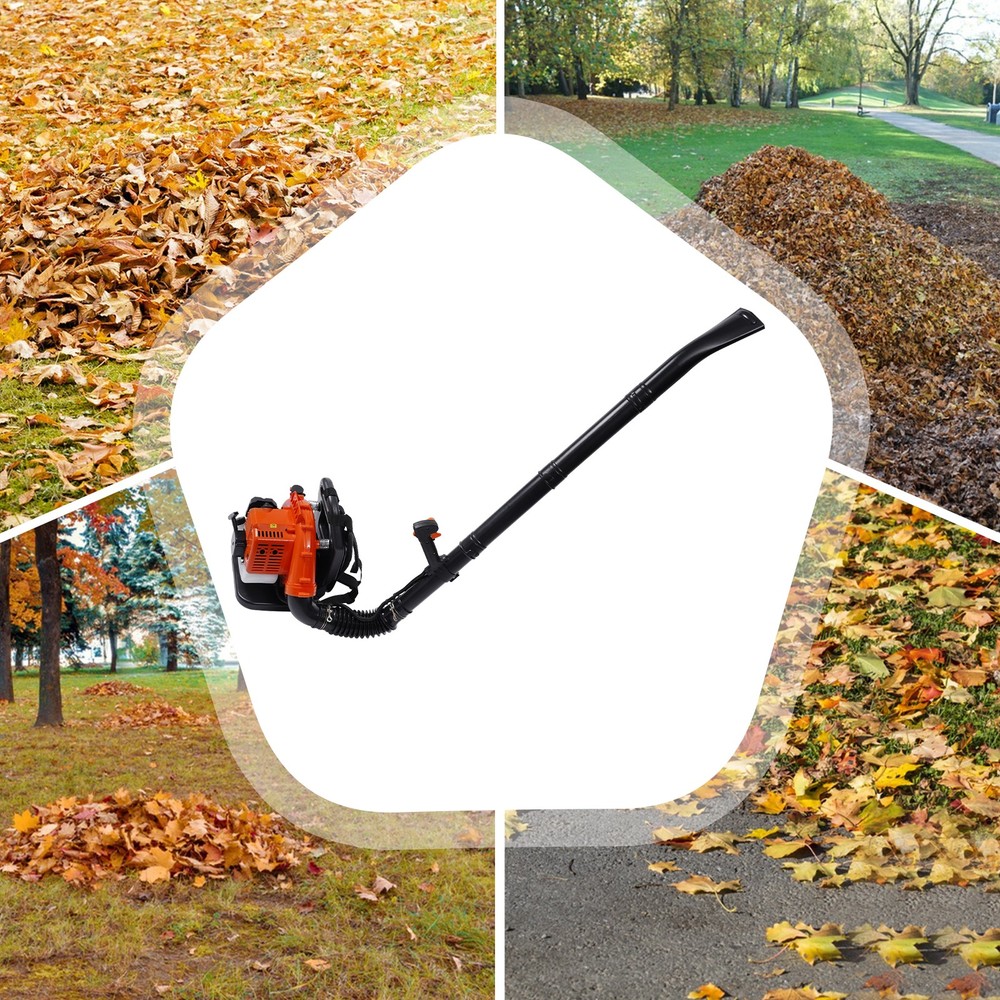 2-Stroke Backpack Leaf Blower Gas Powered Leaf Blower Backpack Blower