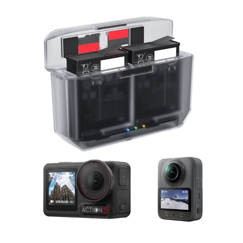 Rapid Charging Case With Intelligent Overcurrent Protections For Action 5Pro/4/3