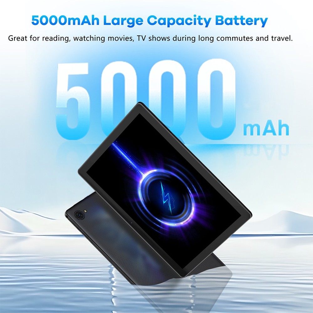 Android 15 Tablet 20(3+17)GB RAM 64GB ROM IPS LCD HD Touchscreen 5/8MP Camera