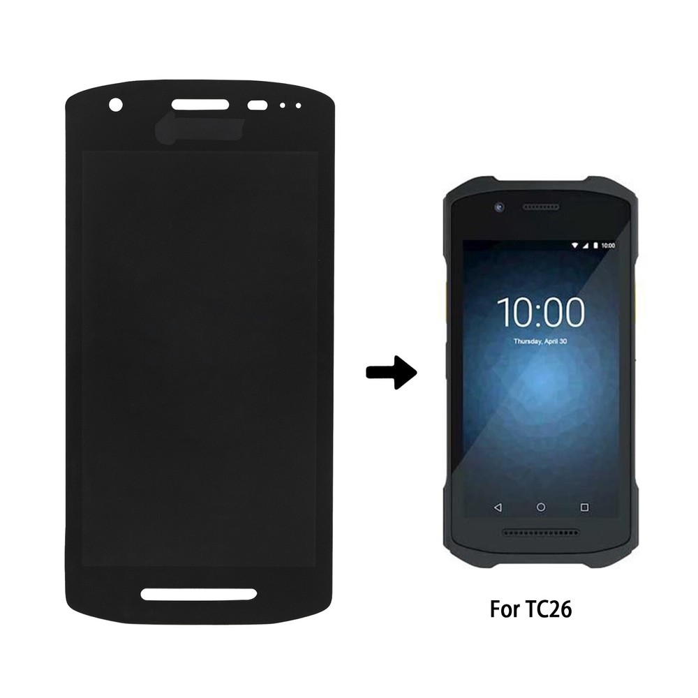 TC26 Screen For Zebra TC26BK Touch Mobile Computer LCD Display Glass Replacement