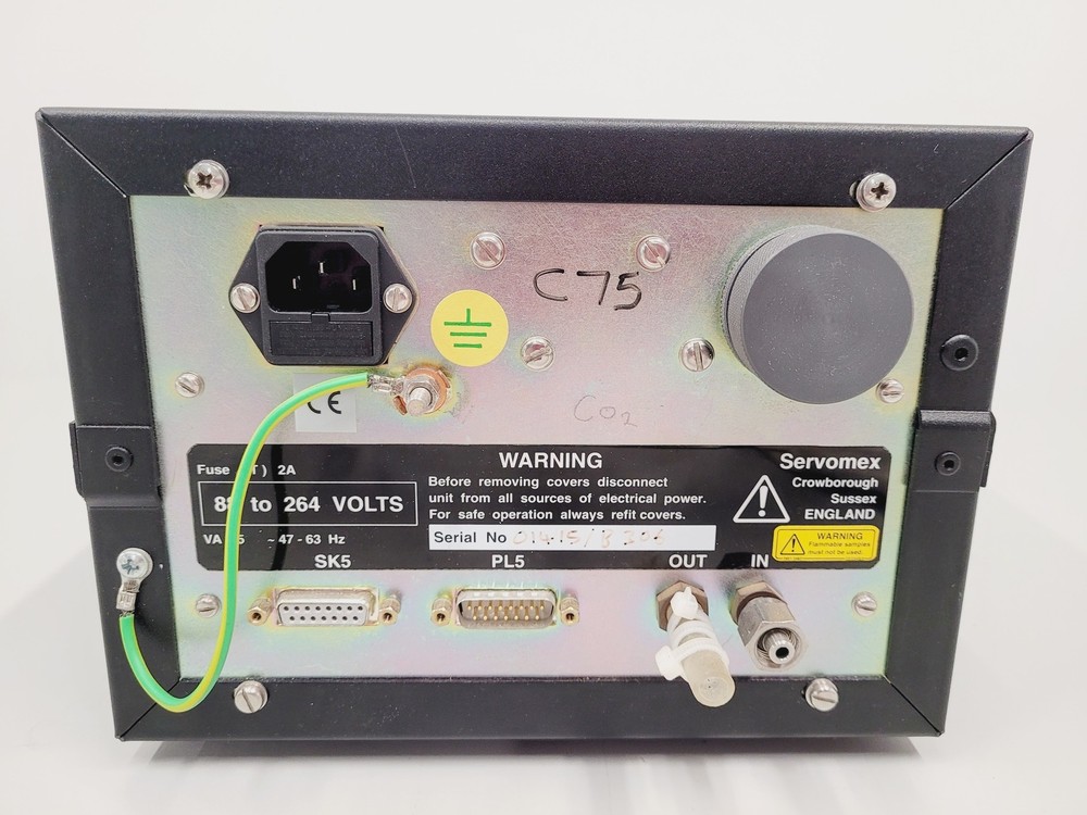 Servomex Analyser Series 1400 CO2 analyser Lab