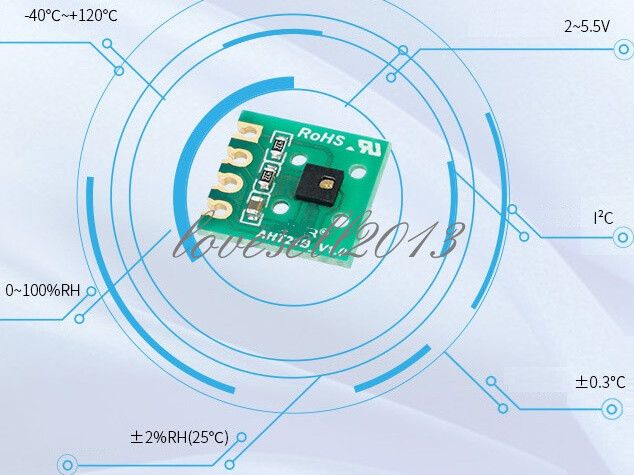 AHT21B Digital Temperature Humidity Sensor Detection Module