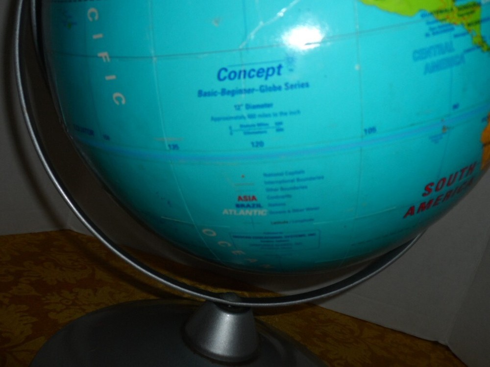 Replogle 12" Rotating World Globe with Stand