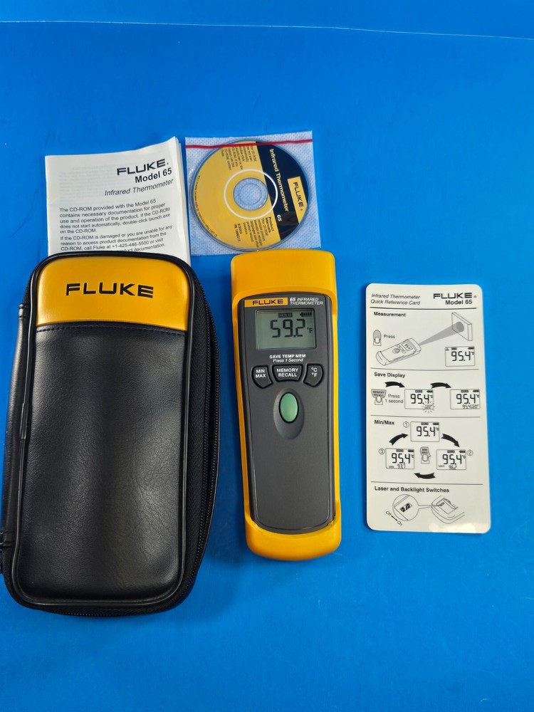 New Fluke 65 Infrared Thermometer IR