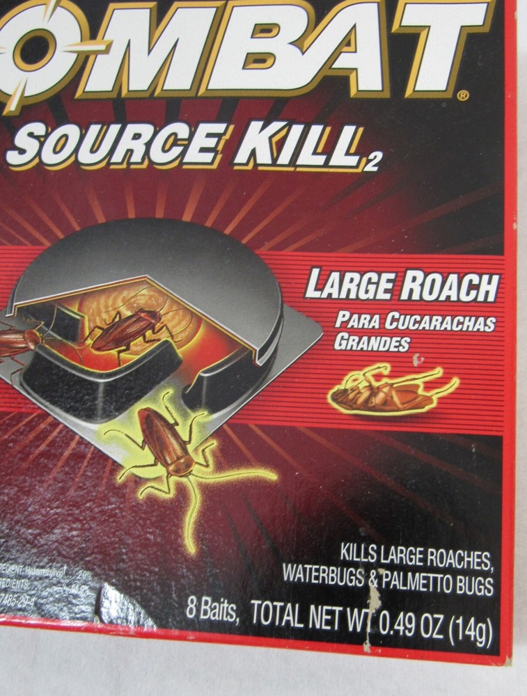 Combat Roach Source Kill Bait Station, 8 Count