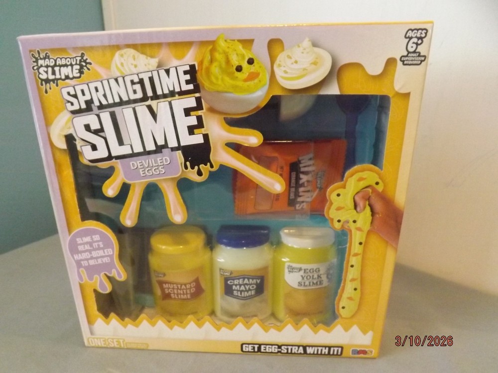 SpringTime Deviled Egg Slime Kit NEW