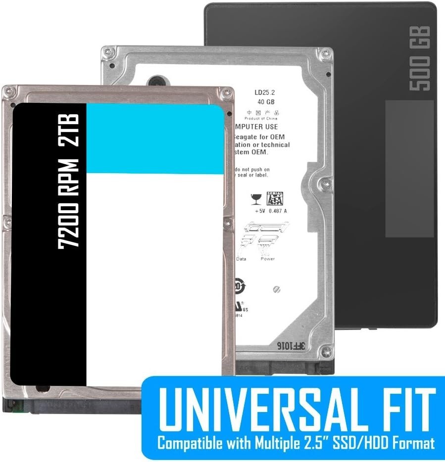PCI-E SSD Mounting Kit - 2x 2.5 Inch HDD Converter