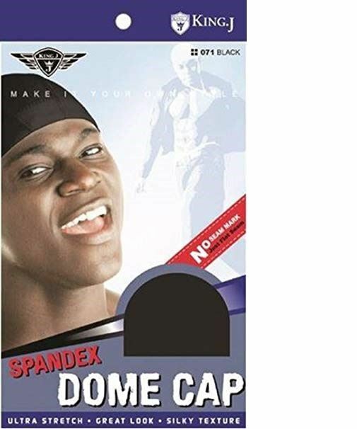 King J Spandex Dome Cap (Asst)