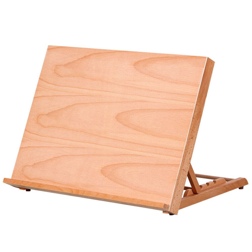 New Wood Adjustable Tabletop Desk Artist Easel Drawing Board Art Sketching Board