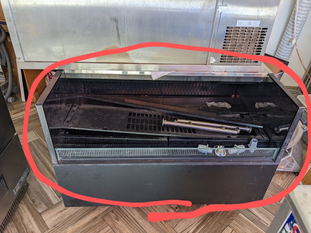 Oasis Refrigerator Self-Serve Display Case