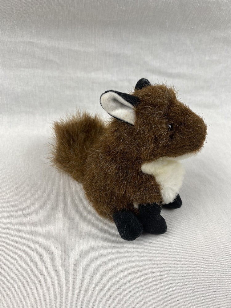 Folkmanis Mini Fox Plush Stuffed Animal Hand Puppet 4”