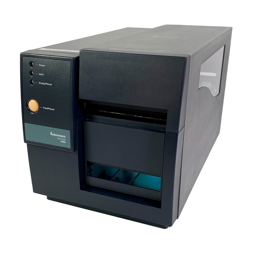 Intermec 3400e Industrial Thermal Transfer Barcode Label Printer Ethernet Serial