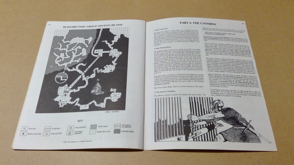 Dungeons & Dragons Module M1 Blizzard Pass 9067