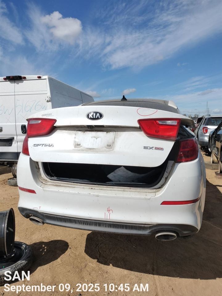 LEFT REAR DOOR WINDOW REGULATOR OEM 2015 KIA OPTIMAKIA