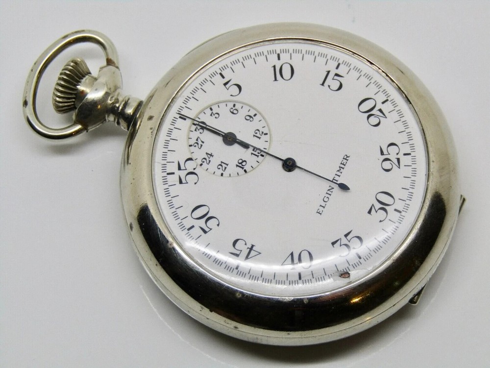 Vintage WWII Elgin ODR. Dept USA Bomb Timer Stopwatch