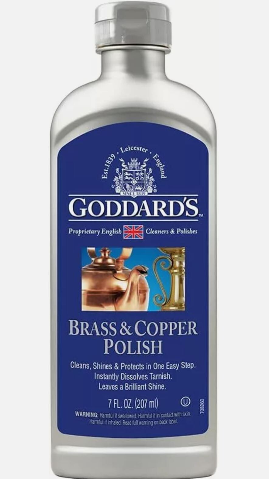 Goddard?s Copper & Brass Polish, Copper Cleaner & Brass Cleaner for Long-Lasting