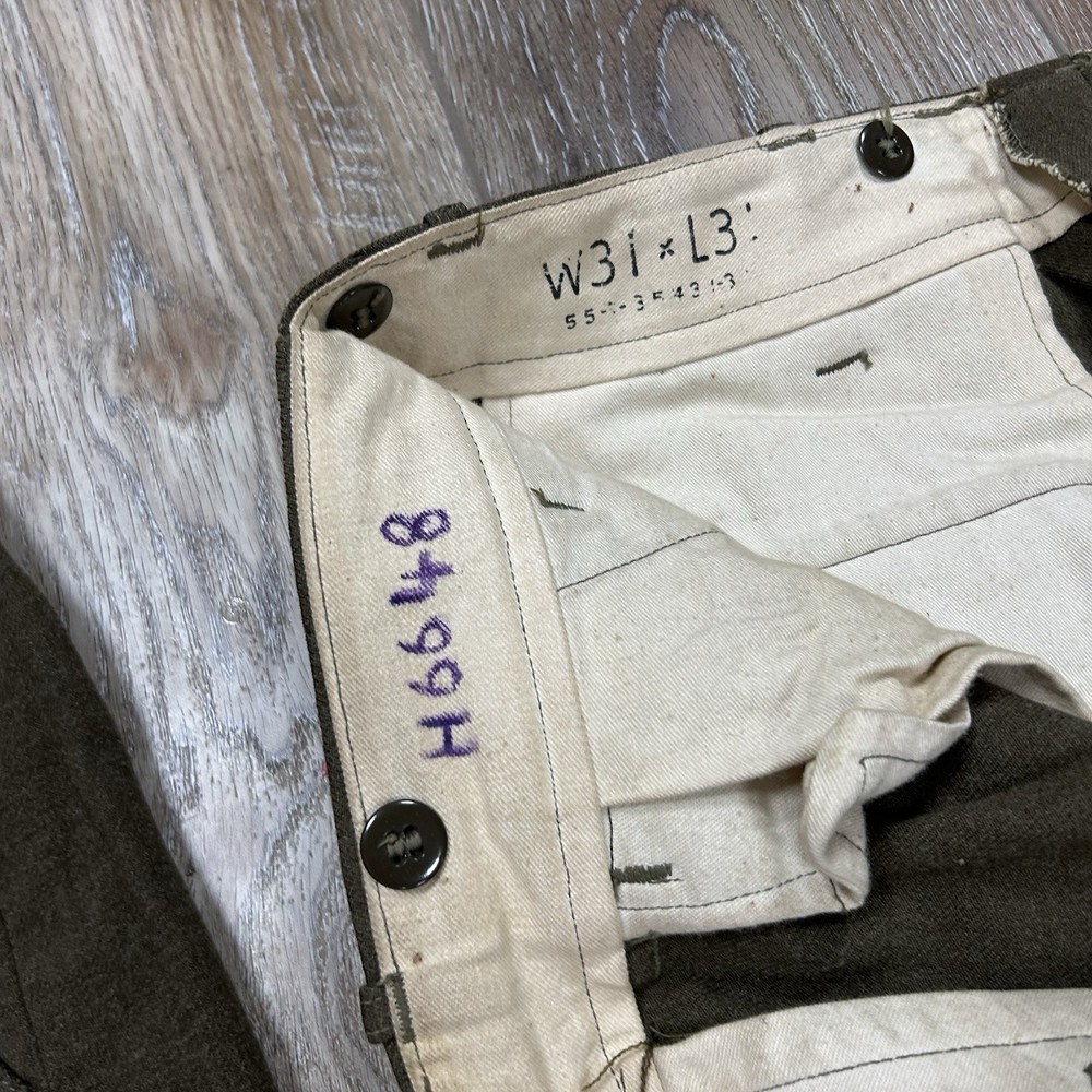 WWII - Korean War Era U.S. Army Personal Effects Duffle Bag Uniform Ike Jacket