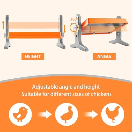 Chick Brooder Heater Plate – 12" x 8" Adjustable Height & Temperature Poultry